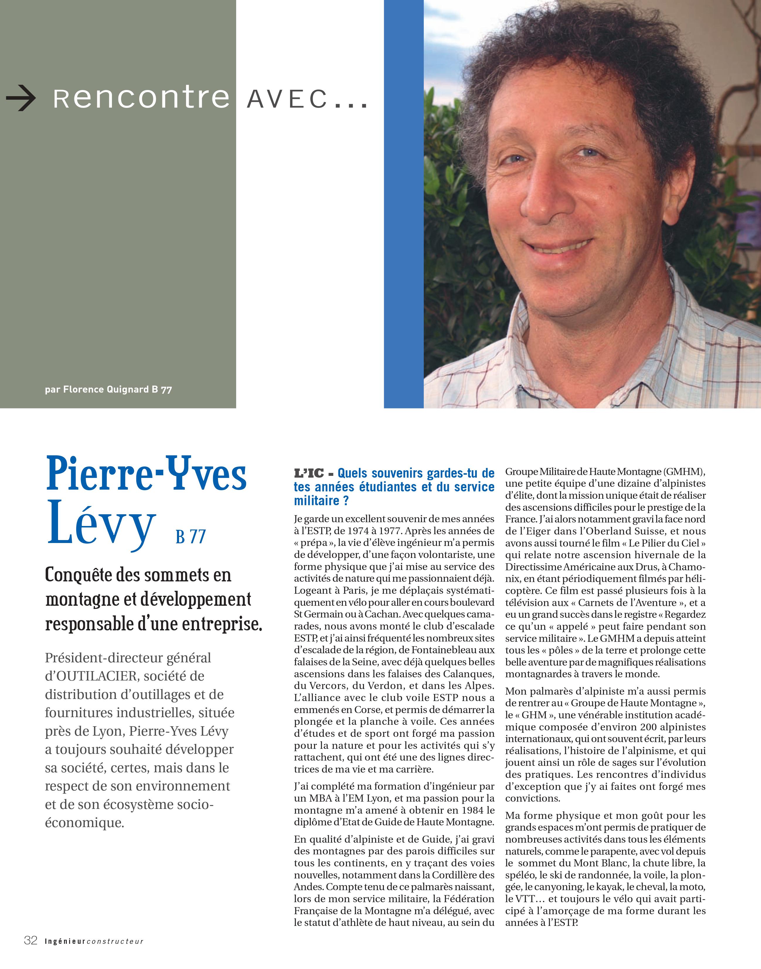 article ingenieur constructeur